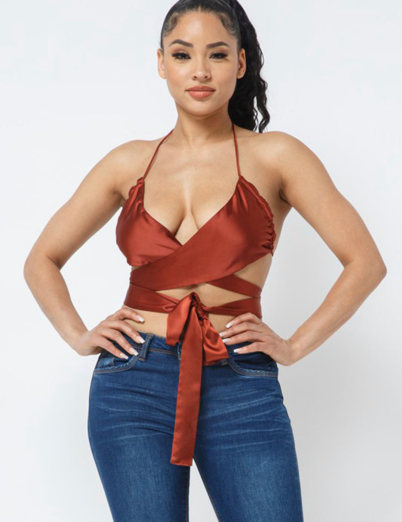 You Are Art -Satin Top