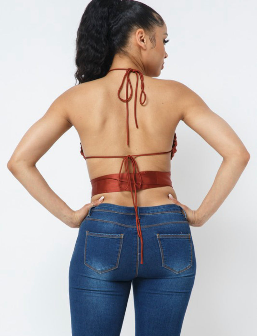 You Are Art -Satin Top
