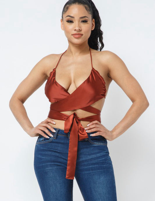 You Are Art -Satin Top